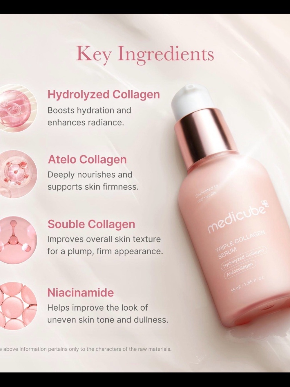 Medicube Triple Collagen Serum – Hydrating Pink Face Serum